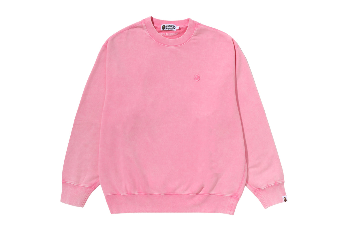 GARMENT DYED ONE POINT RELAXED FIT CREWNECK SWEATSHIRT