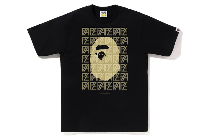 BAPE LOGO MONOGRAM TEE