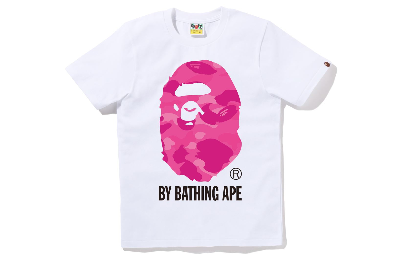 A bathing clearance ape shirt white