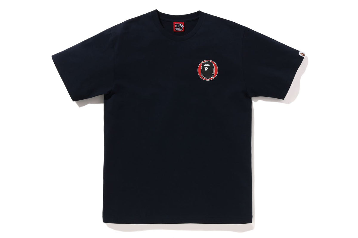 Bape T Shirt New A BATHING APE® Logo-print Cotton T-shirt Black