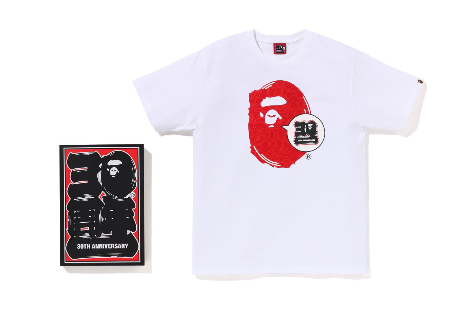 BAPE® 30TH ANNIV. APE HEAD TEE