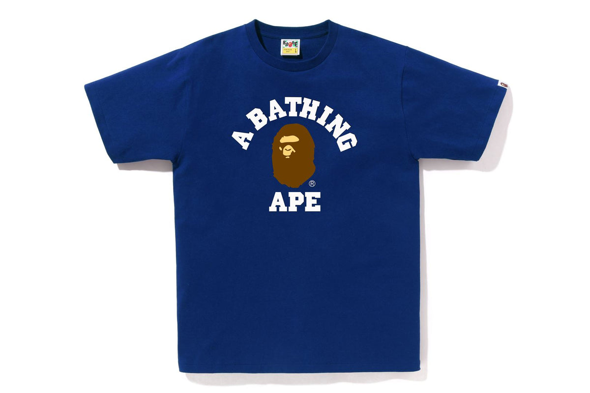 A BATHING APE® College Tee Bape official website –