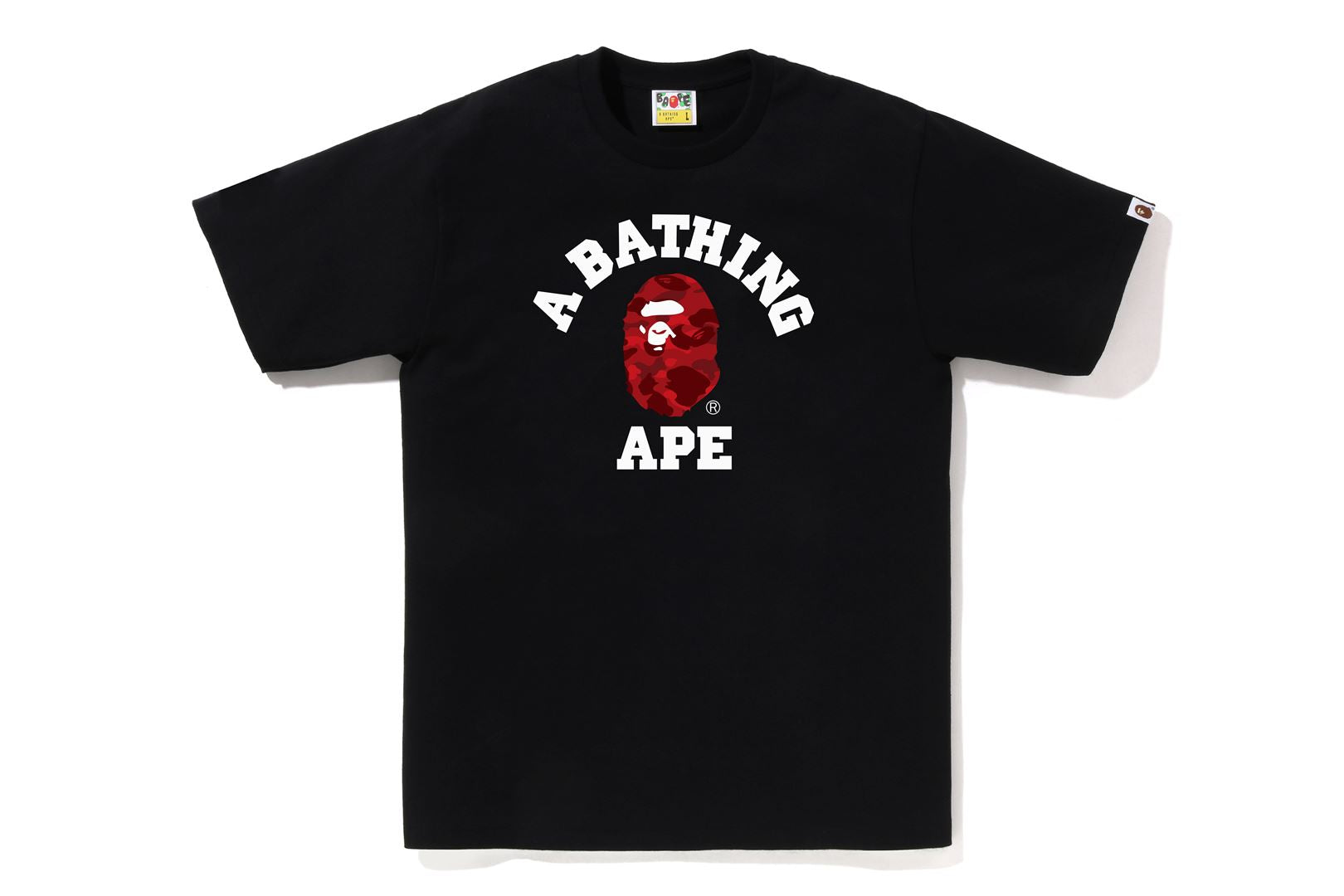 COLOR CAMO COLLEGE TEE – uk.bape.com