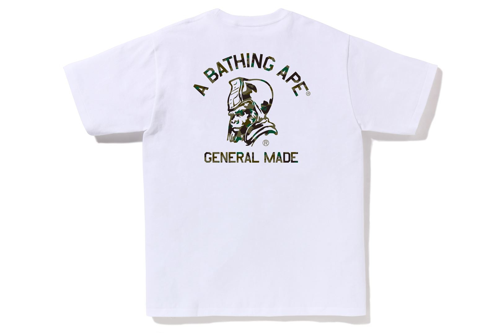 1ST CAMO GENERAL MADE TEE – uk.bape.com