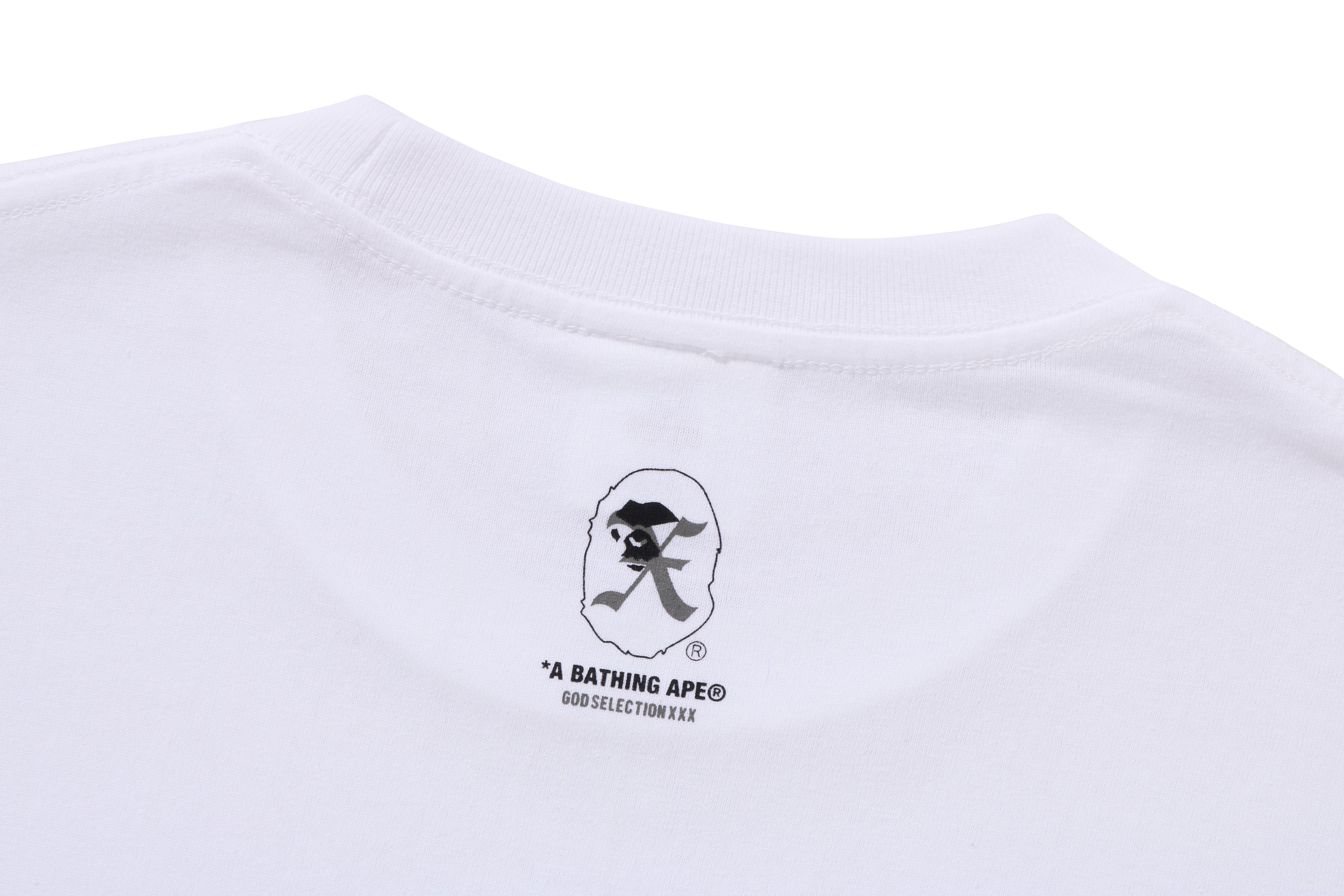 トップス BAPE GALLERY x GOD SELECTION XXX TEE BAPE x God Selection XXX Tee White Men's - SS24 - US