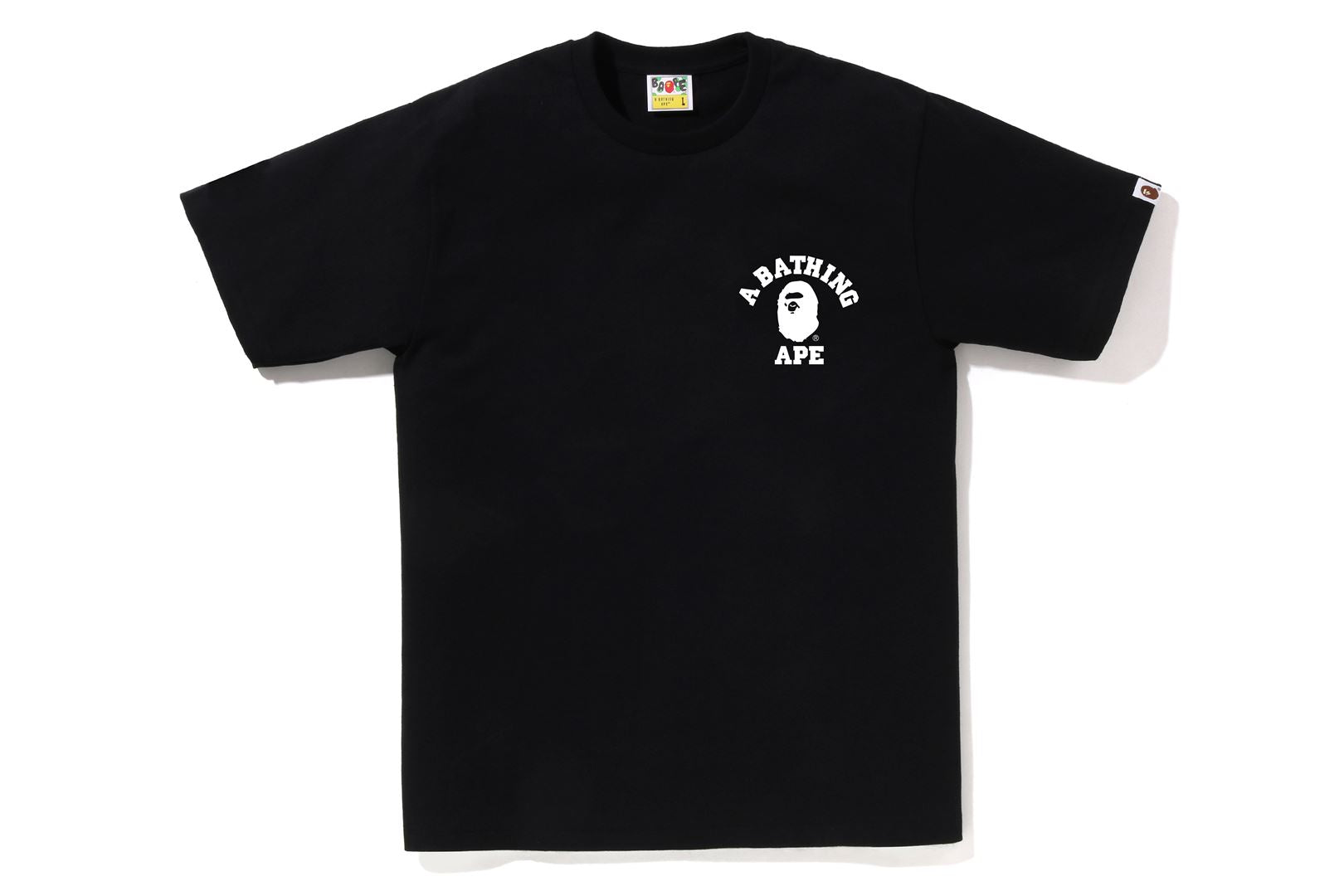 A BATHING APE® BICOLOR COLLEGE ATS TEE M | Bape official website