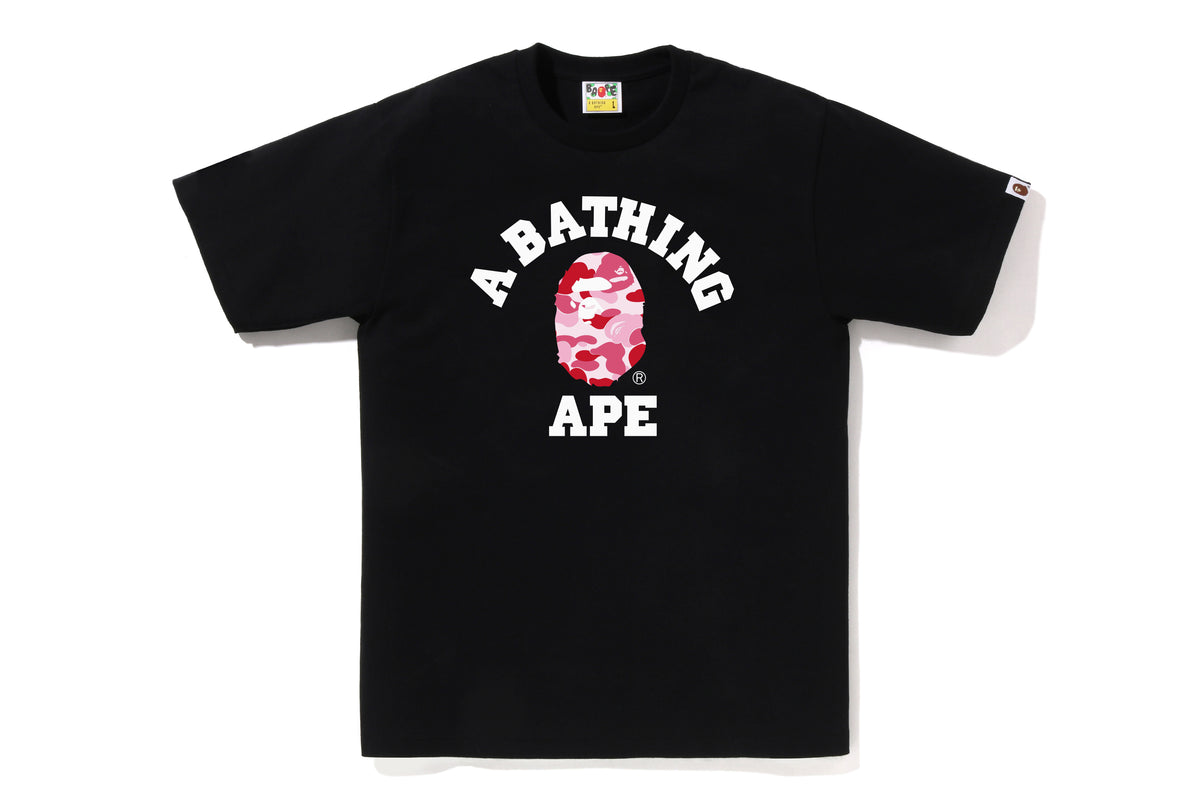 Shirt Maglia Bape BAPE MENS ABC CAMO COLLEGE T-SHIRT –