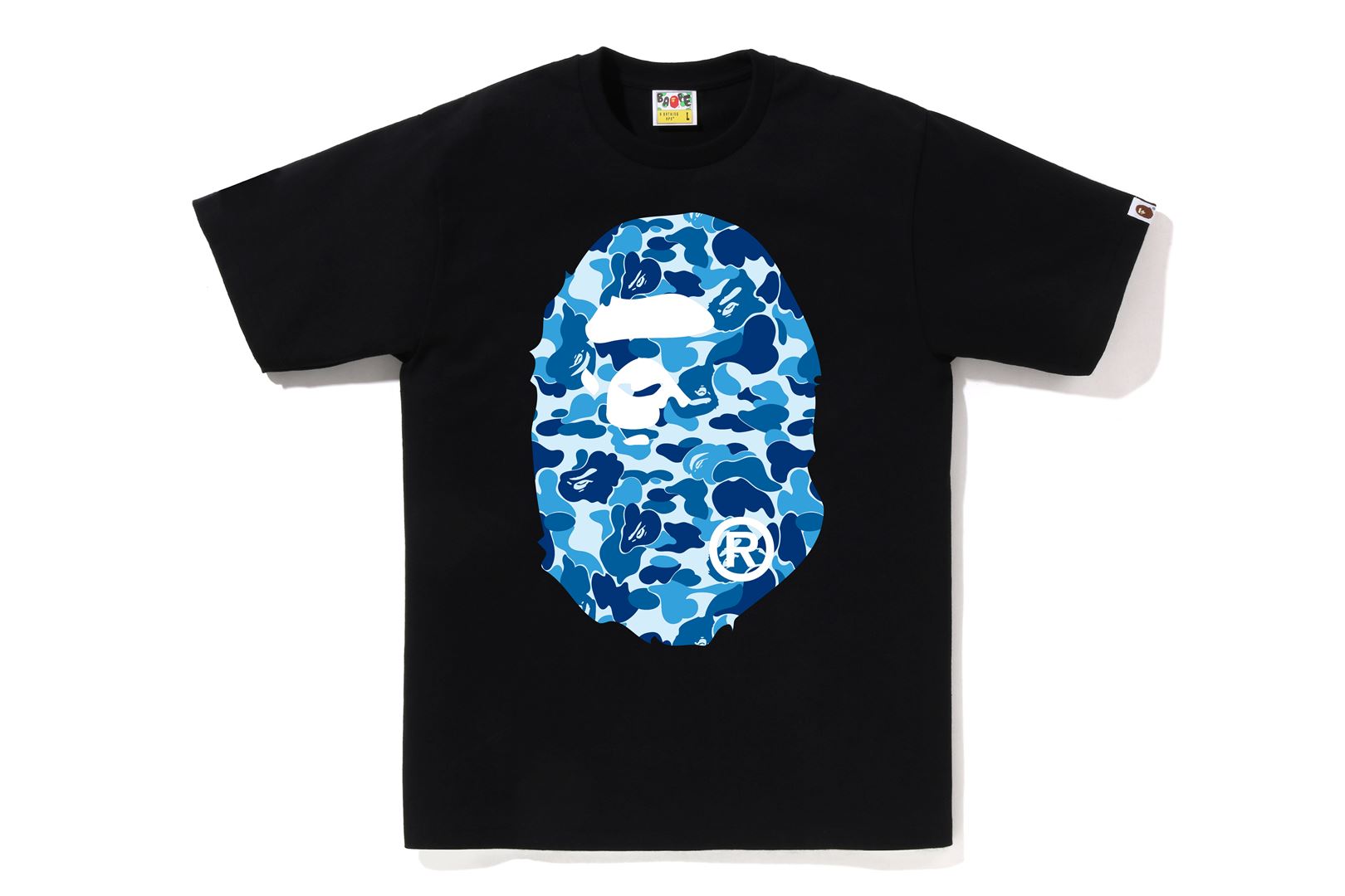 A BATHING APE® Abc Camo Big Ape Head Tee | Bape official website