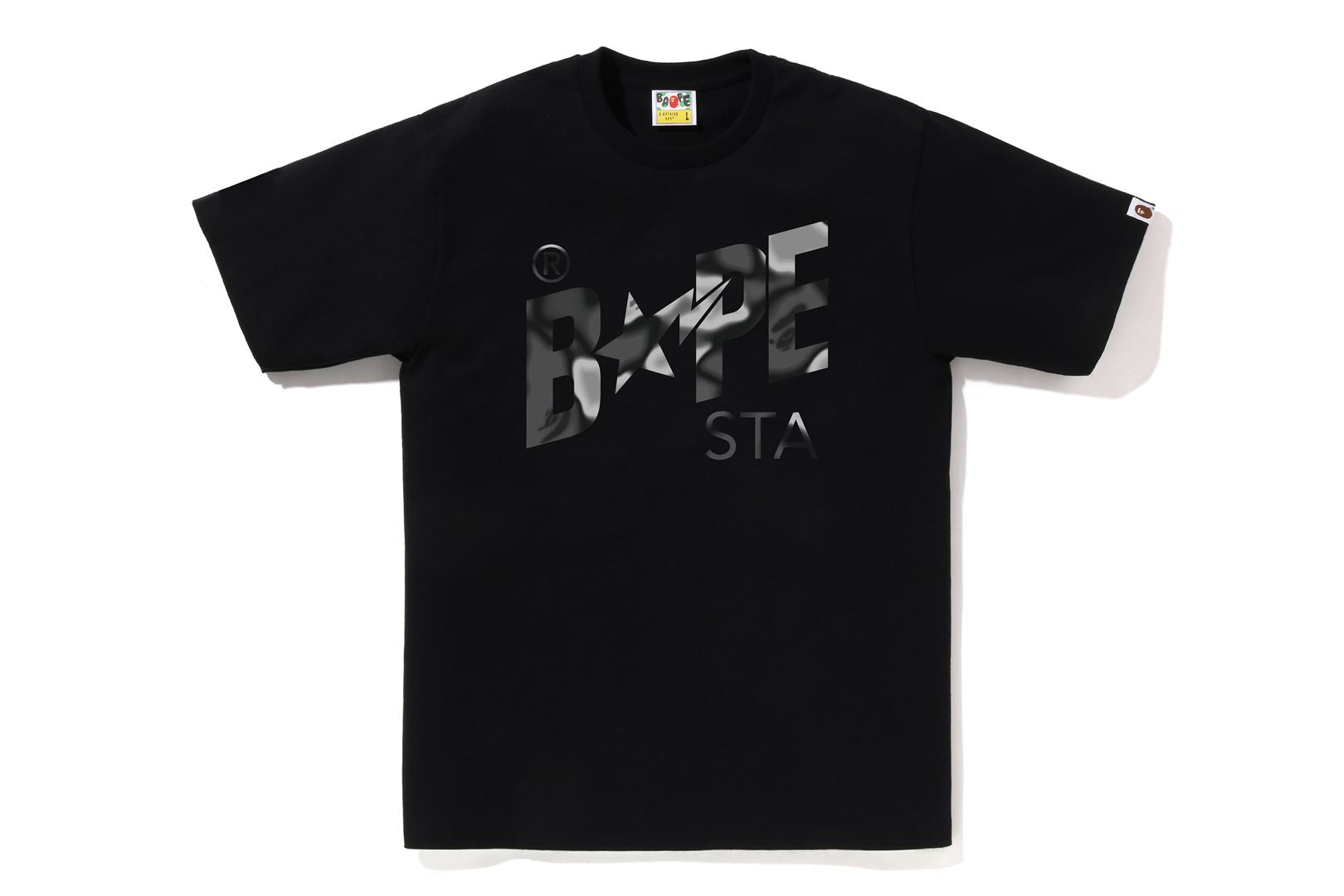 LIQUID CAMO BAPE STA LOGO TEE uk.bape