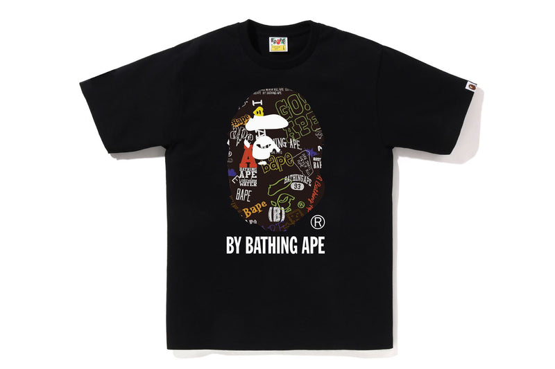 Bape T Shirt Price HAND DRAW PATTERN BY BATHING APE TEE