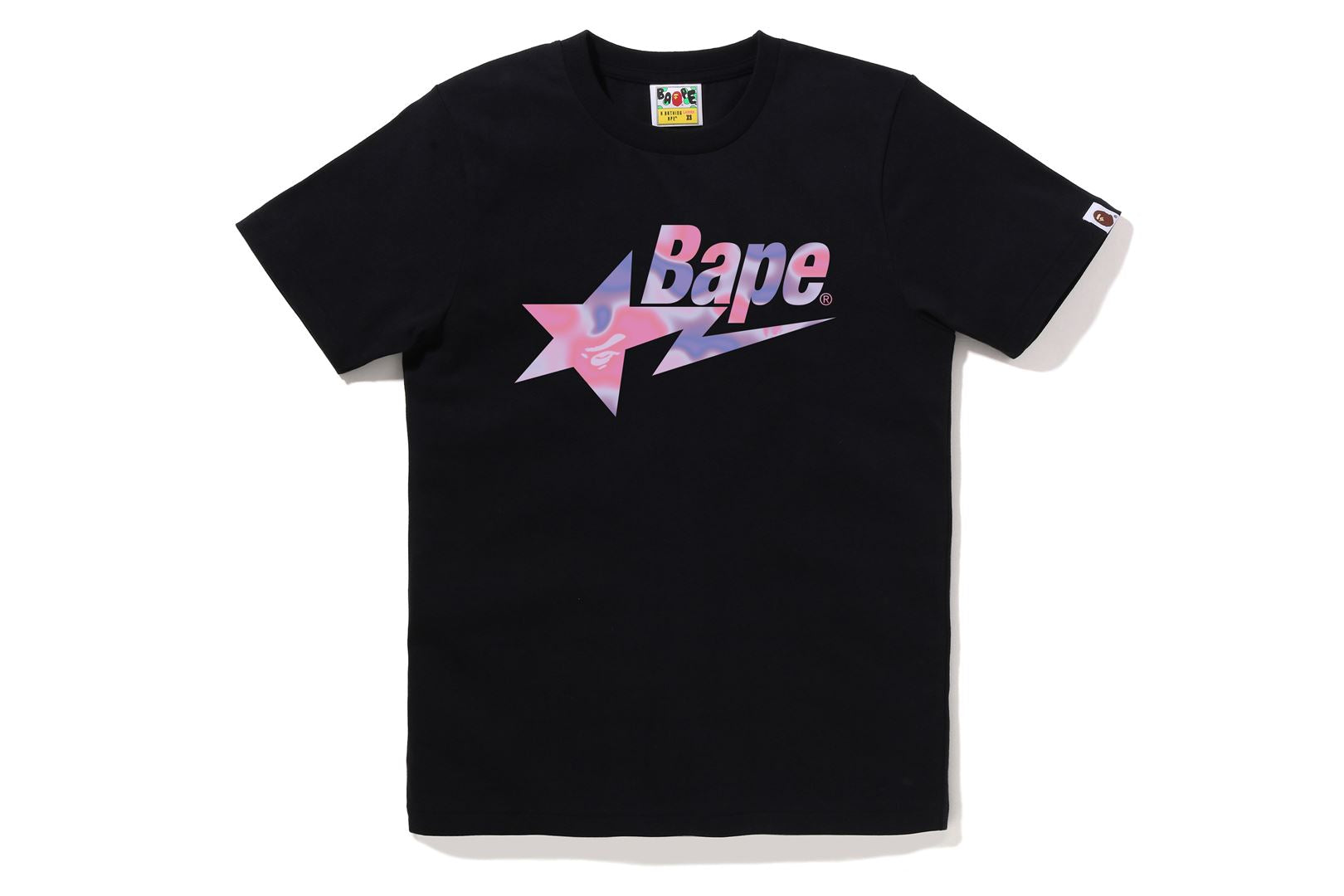 LIQUID CAMO BAPE STA LOGO TEE uk.bape