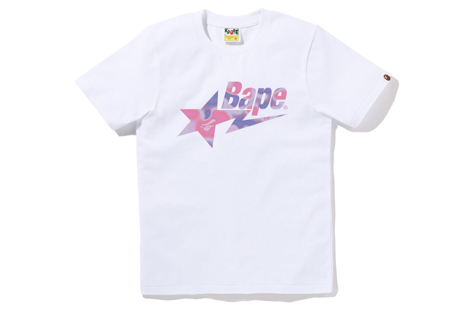 LIQUID CAMO BAPE STA LOGO TEE