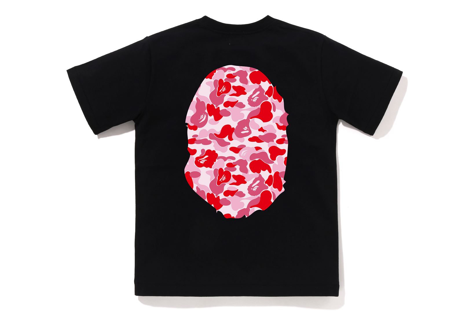 A BATHING APE® Kids Abc Camo Big Ape Head Tee Jr | Bape official