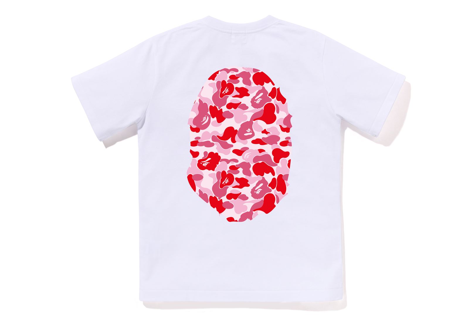 A BATHING APE® Kids Abc Camo Big Ape Head Tee Jr | Bape official