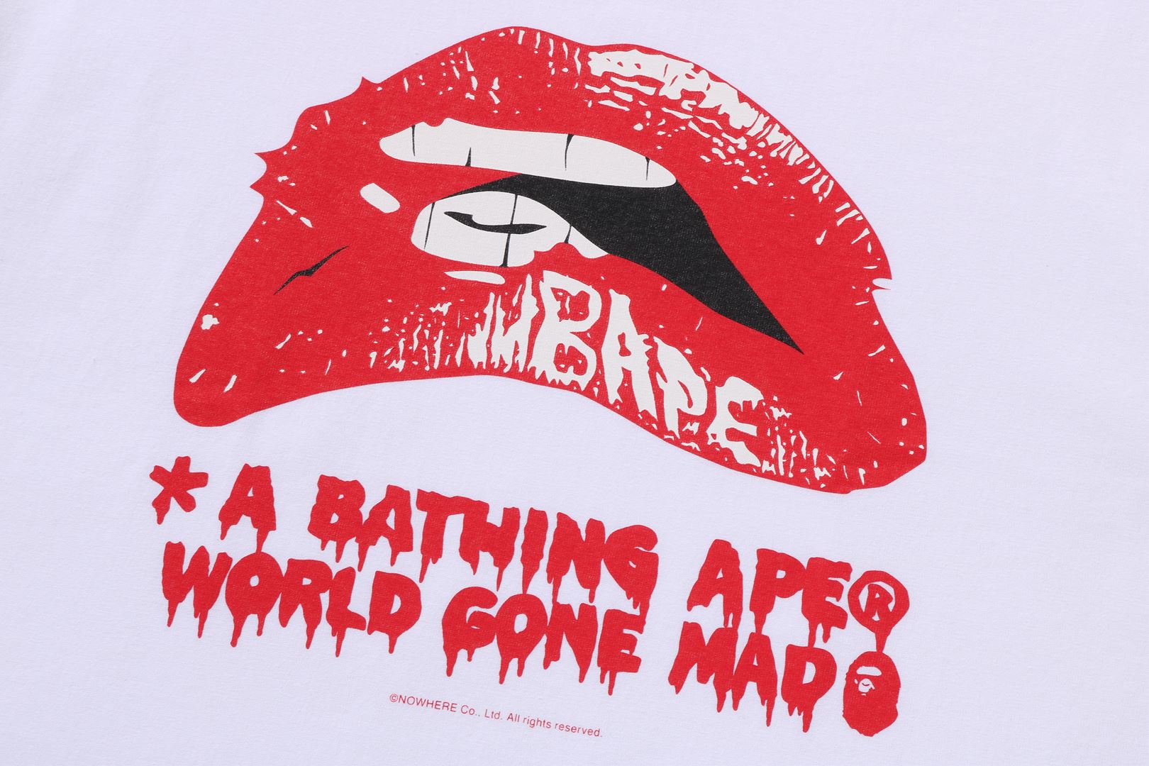 BAPE A BATHING APE BAPE ホラー MAD FACE HEAD パーカー スウェット L 