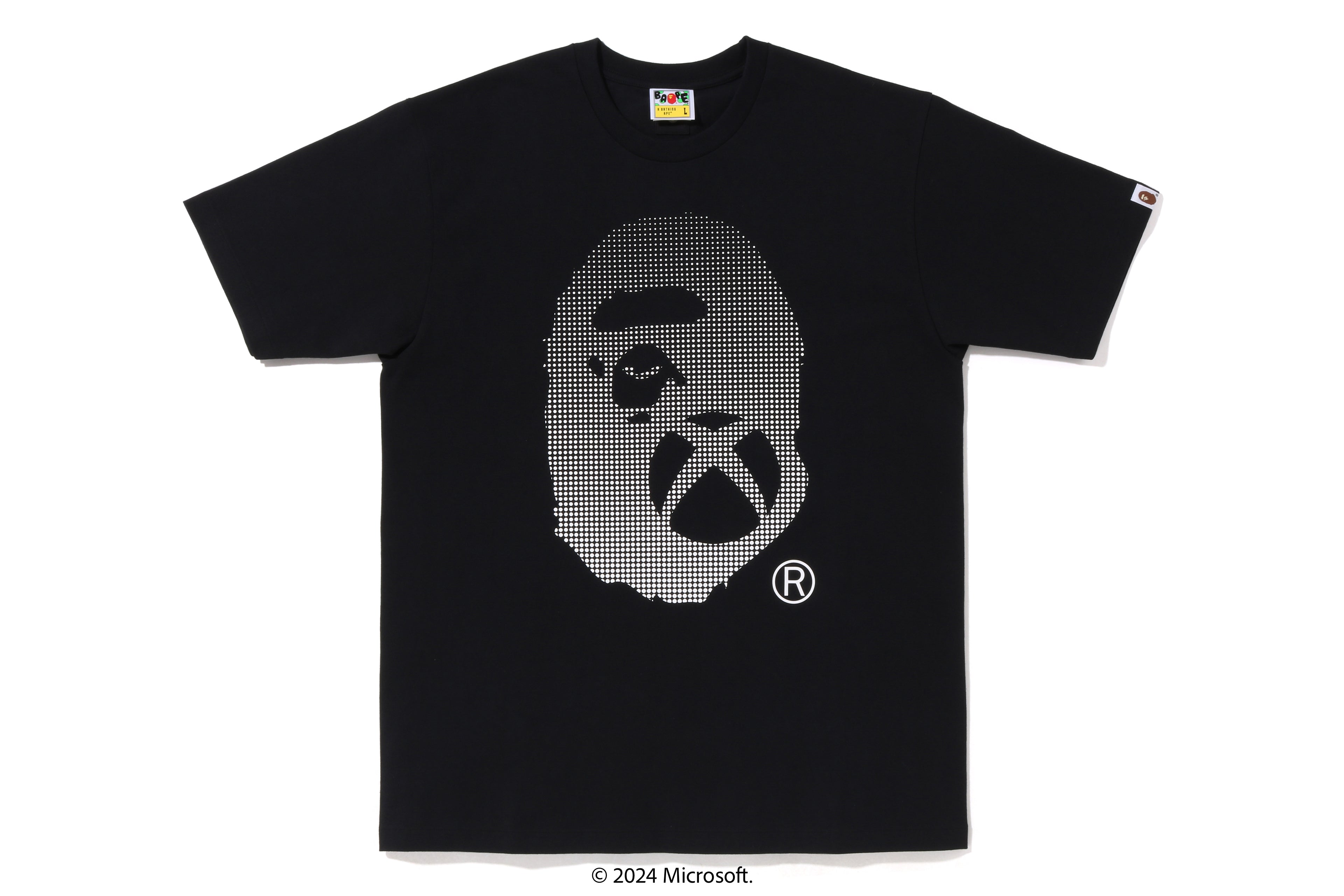 Bape Bathing Ape Foil selling Logo Tee