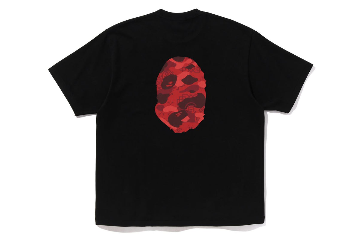 BAPE X CLOT CAMO BIG APE HEAD RELAXED FIT TEE