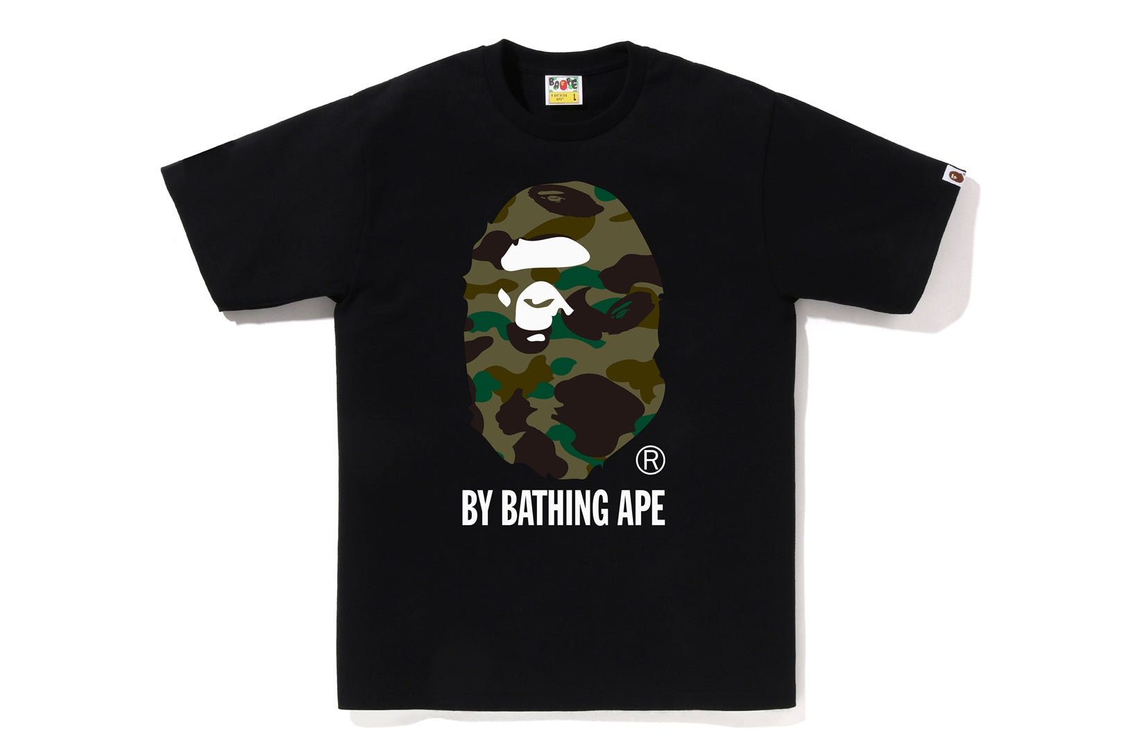 BAPE by A Bathing Ape newest Bicolor College Yellow T-shirt