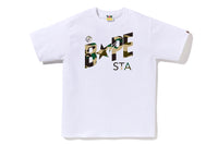 1ST CAMO BAPE STA TEE