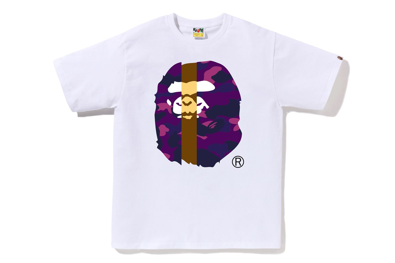 A BATHING APE BAPE TRANSFORMERS tシャツ XL A BATHING APE® Color Camo Transform Big Ape Head Tee | Bape