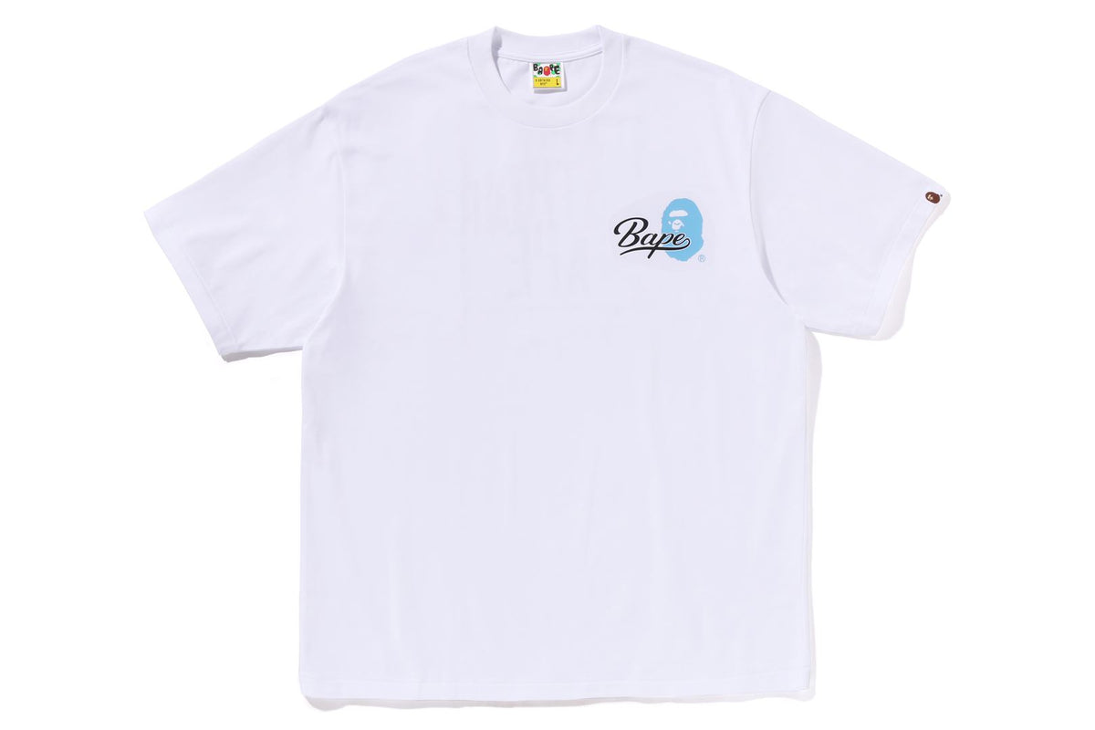 CURSIVE COLLEGE LOGO RELAXED FIT TEE