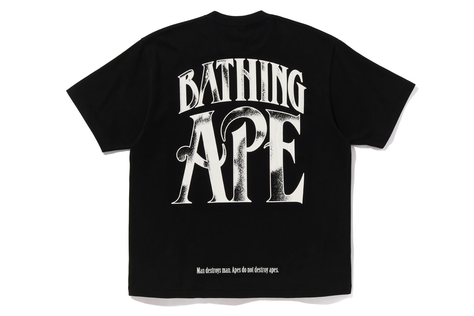 A BATHING APE® Screen Print Logo Relaxed Fit Tee | Bape official