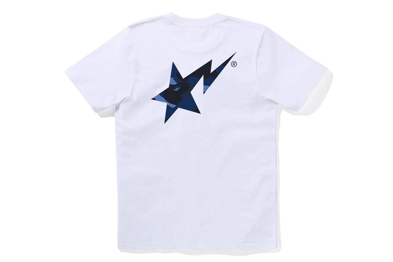 COLOR CAMO BAPE STA LOGO TEE LADIES