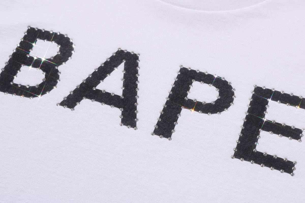 CRYSTAL STONE BAPE TEE LADIES