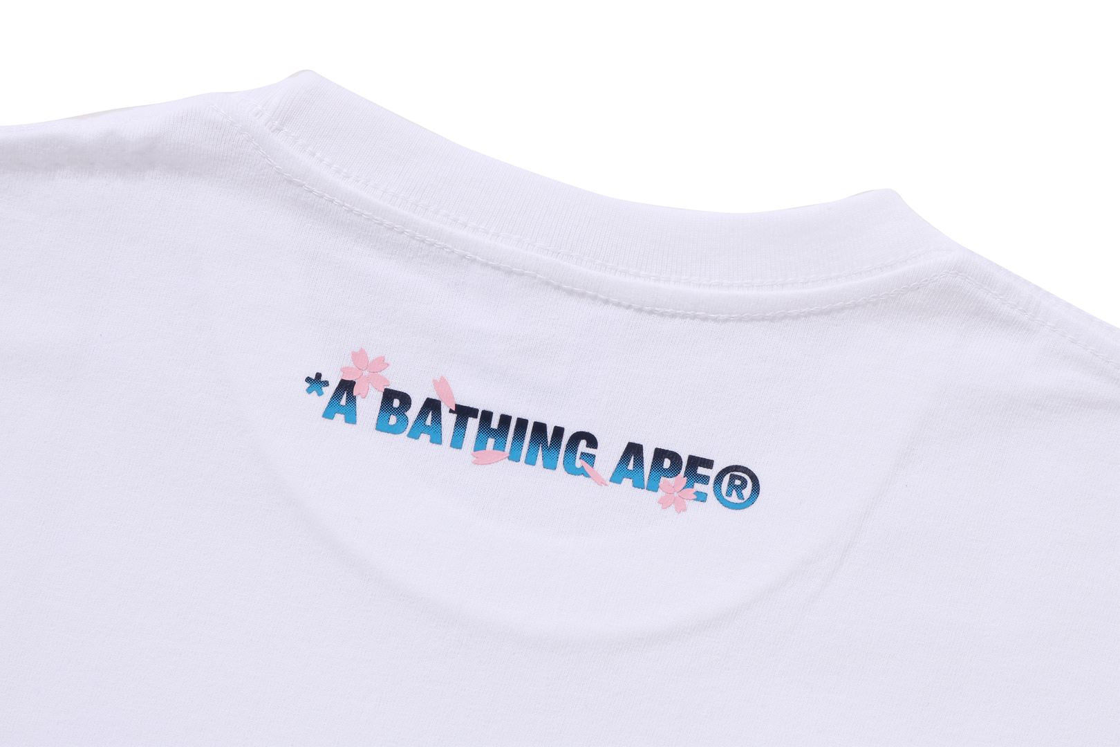 A BATHING APE® Sakura Photo Ape Head Tee | Bape official website