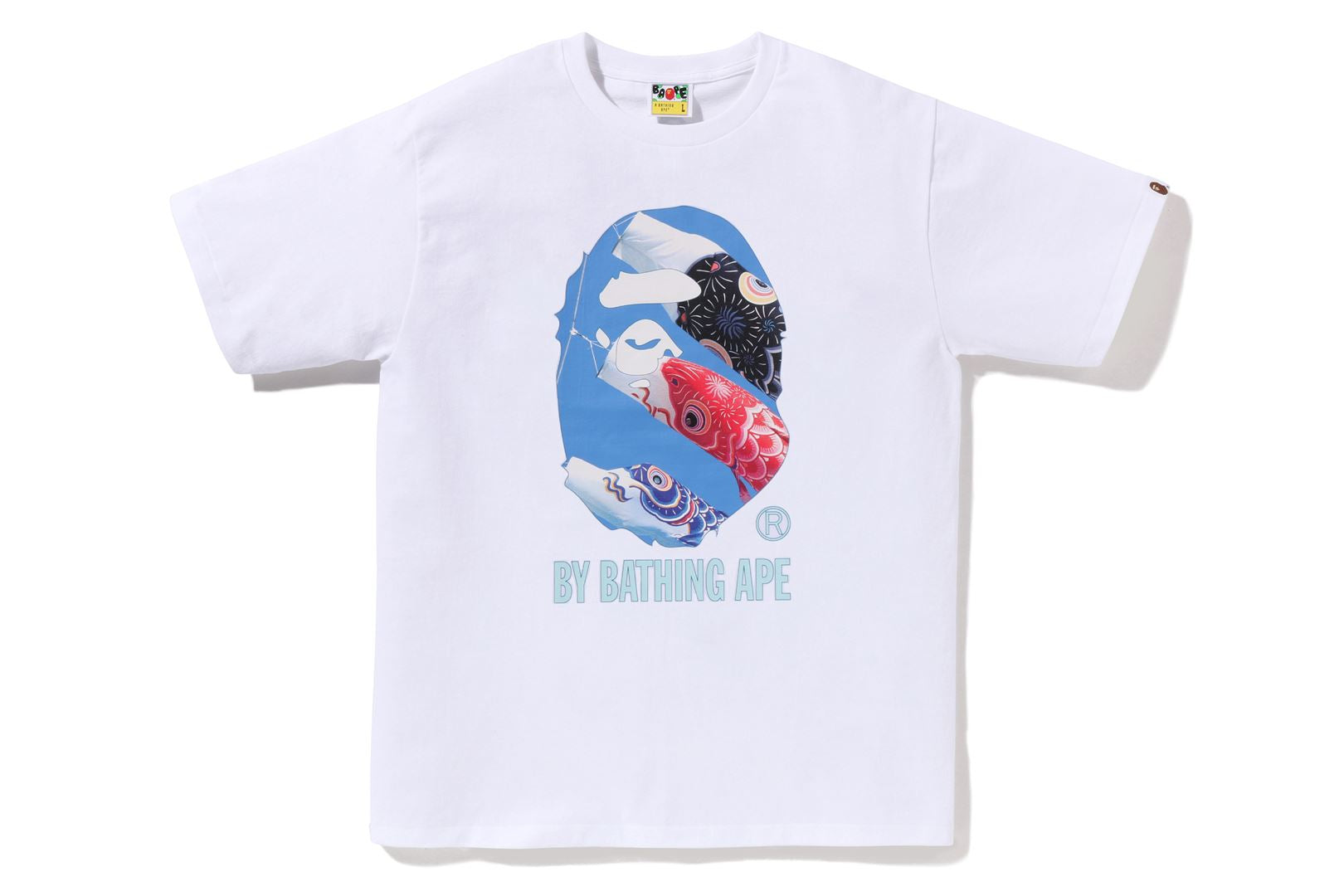 A BATHING APE® Carp Photo By Bathing Ape Tee | Bape official