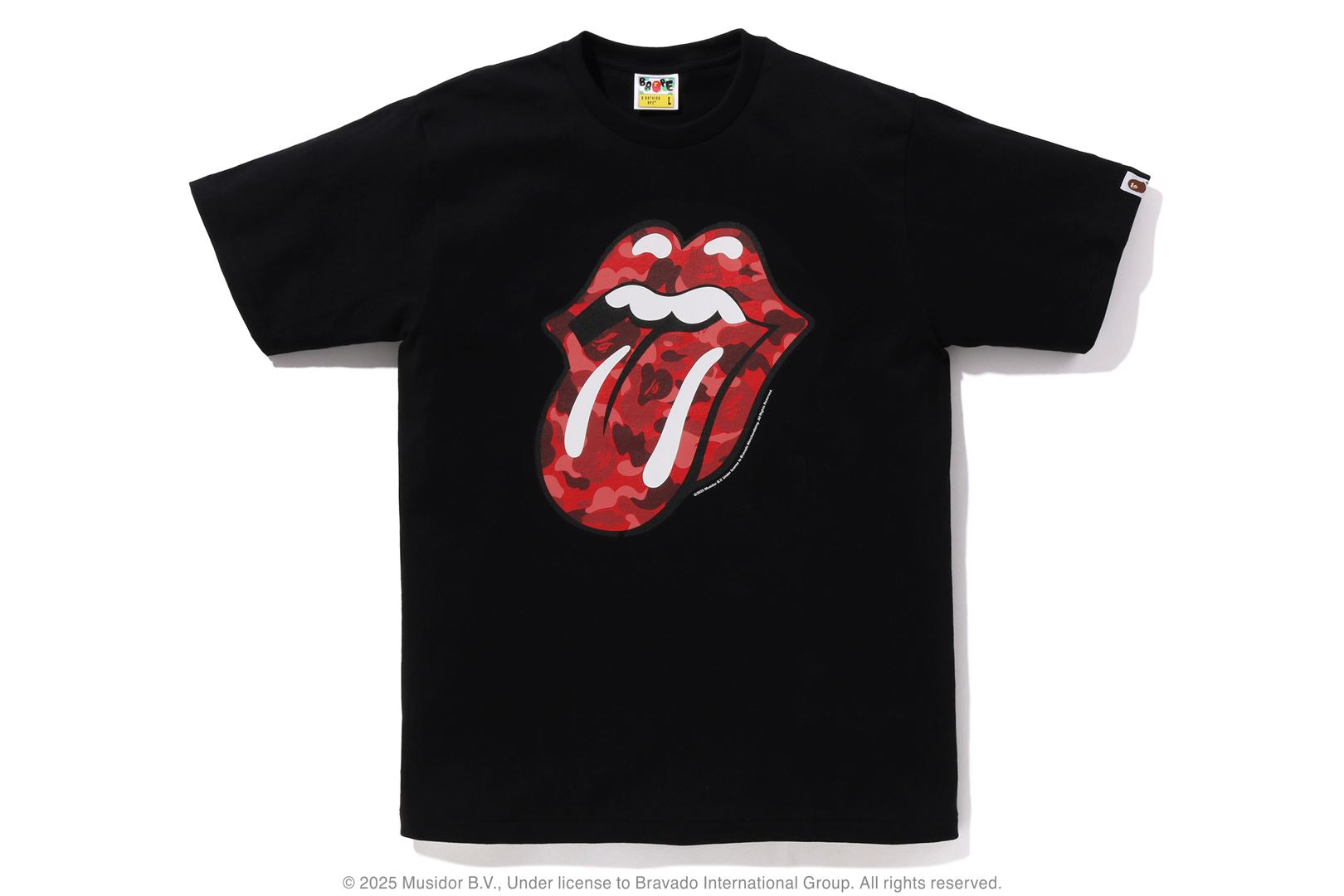 A BATHING APE® BAPE X Rolling Stones - Tee | Bape official website
