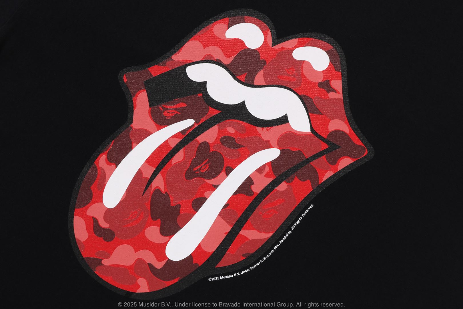 A BATHING APE® BAPE X Rolling Stones - Tee | Bape official website