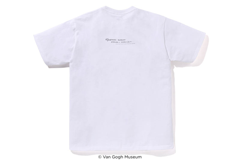 BAPE X VGM - APE HEAD CANVAS ART TEE