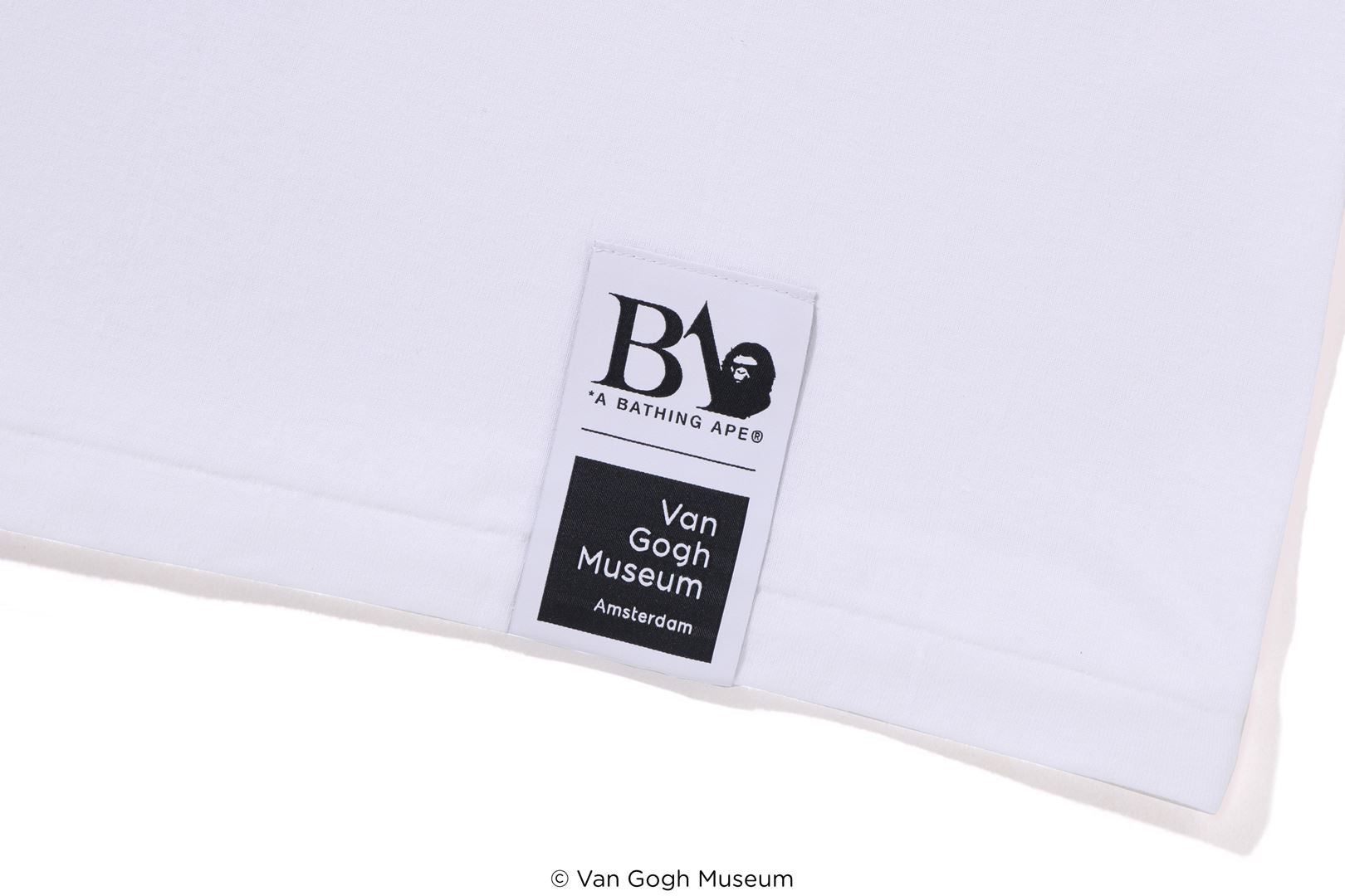 A BATHING APE® BAPE X VGM - Ape Head Canvas Art Tee | Bape