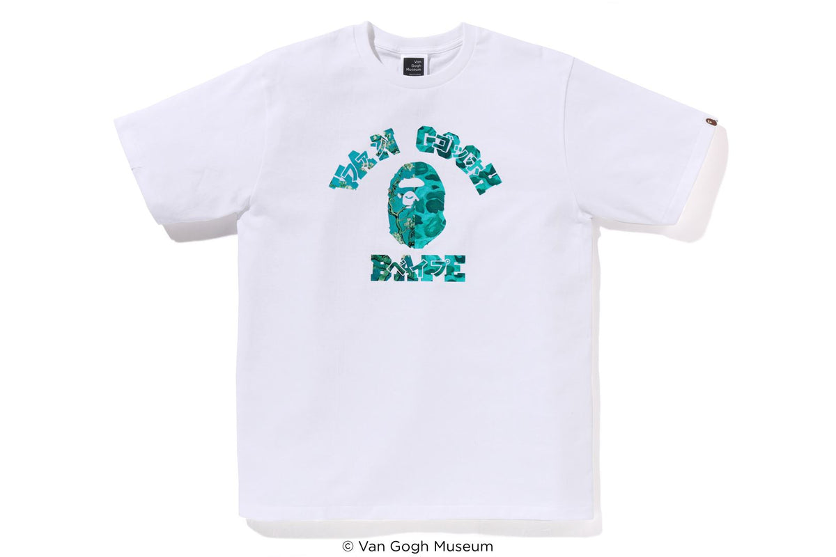 BAPE X VGM - COLLEGE TEE