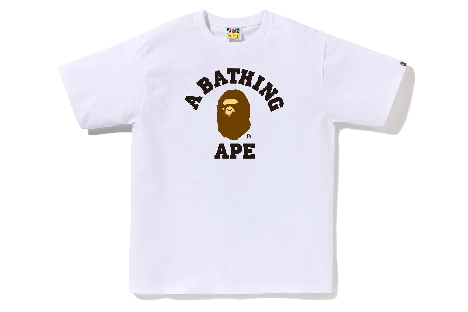 A BATHING APE® logo-print sale T-shirt BAPE