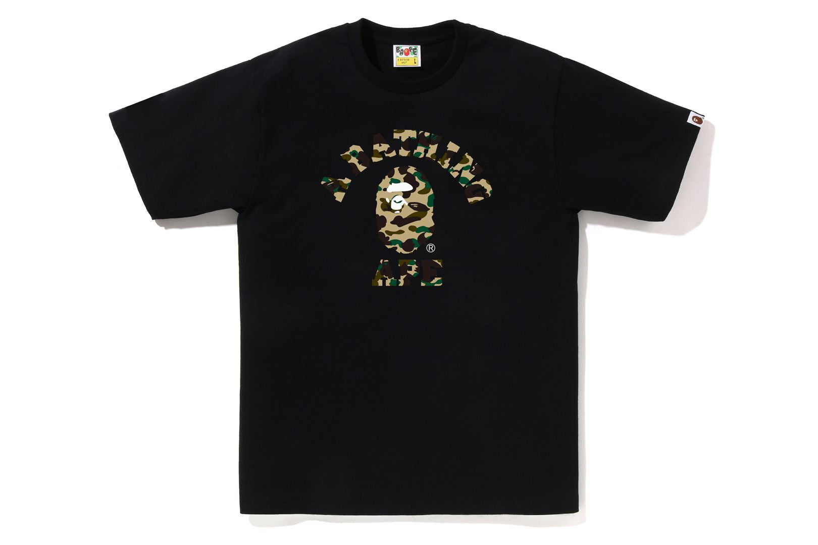 A BATHING APE® 1st Camo College Tee | Bape official website – uk