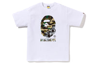 1ST CAMO CRAZY BY BATHING APE TEE