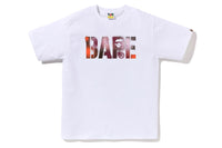 MAP CAMO STENCIL BAPE LOGO TEE