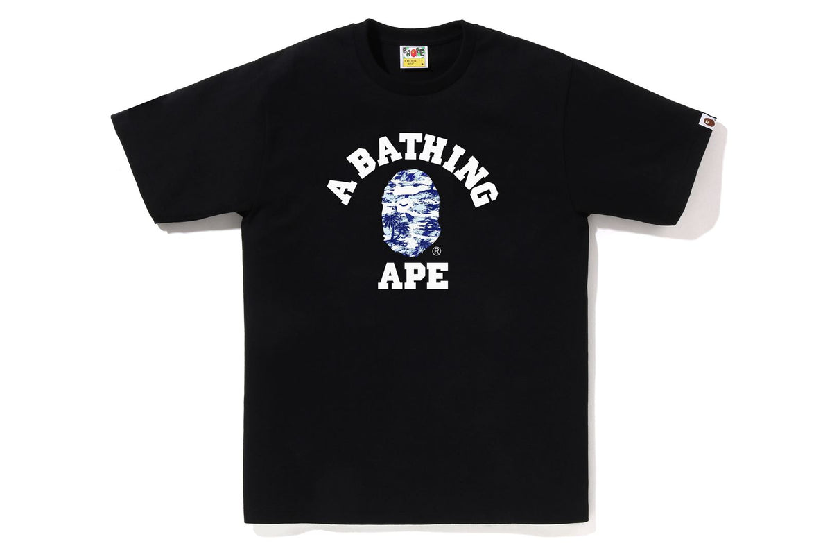 PALM TREE CAMO COLLEGE TEE