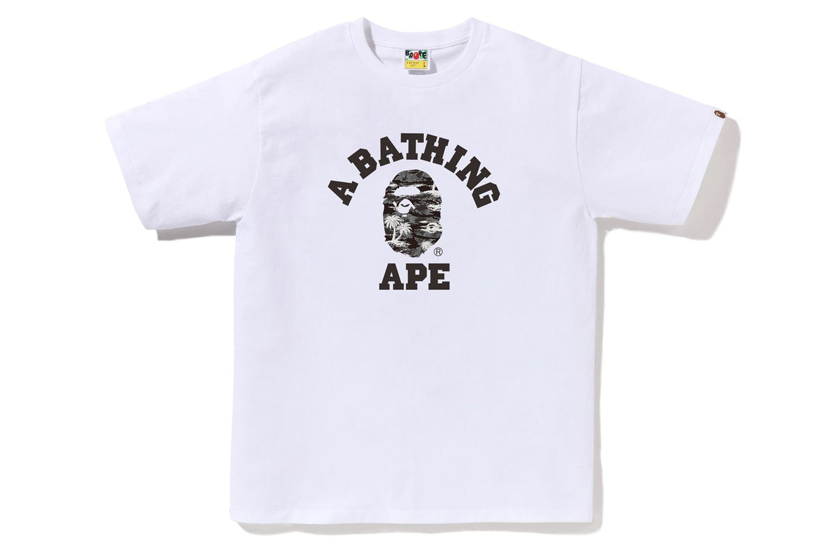 PALM TREE CAMO COLLEGE TEE