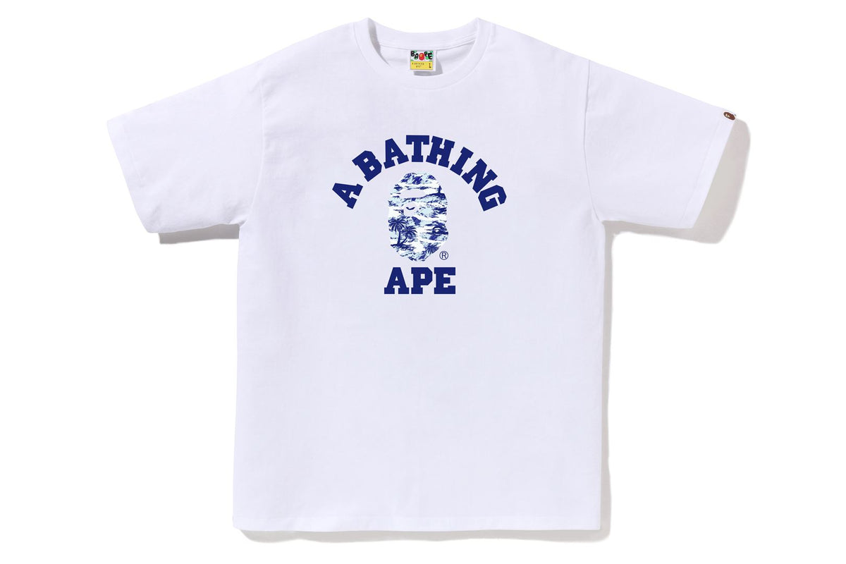 PALM TREE CAMO COLLEGE TEE