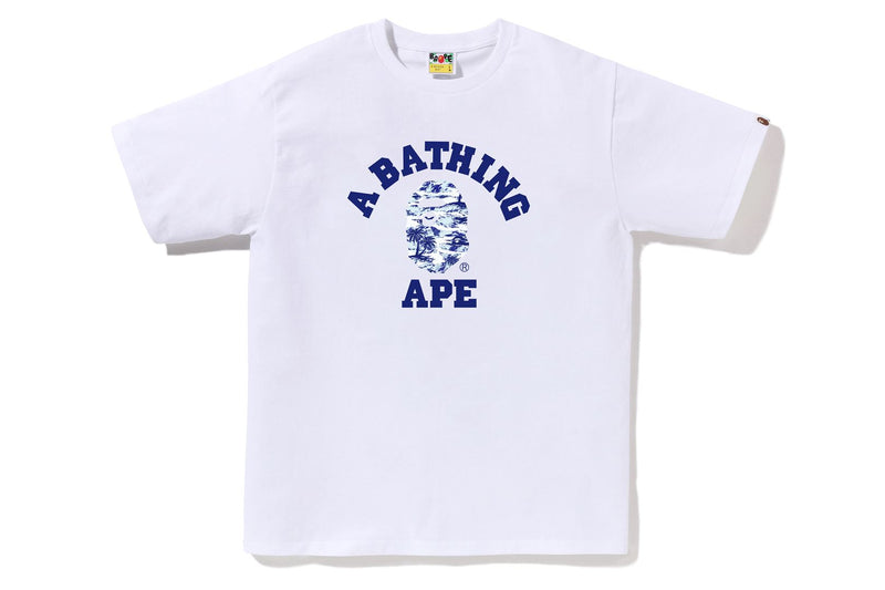 PALM TREE CAMO COLLEGE TEE