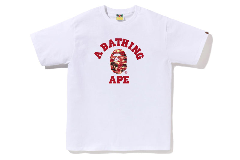 PALM TREE CAMO COLLEGE TEE