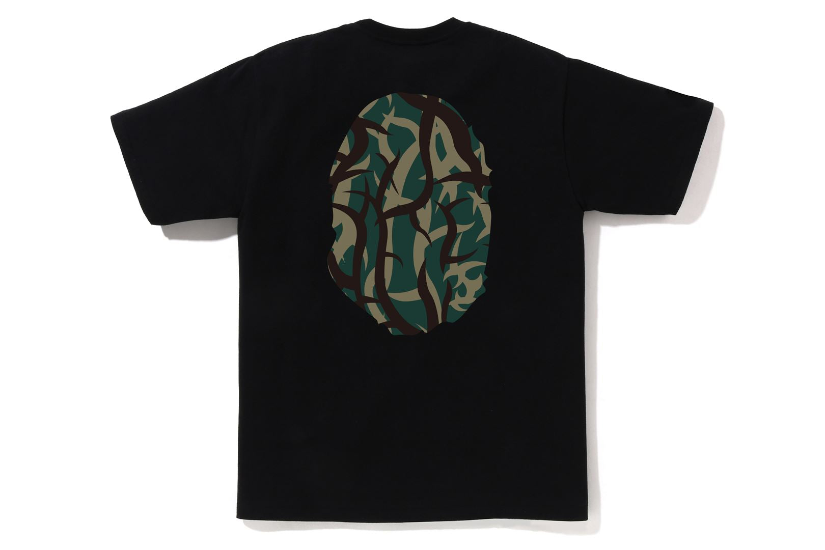A BATHING APE® Trial Camo Big Ape Head Tee | Bape official website