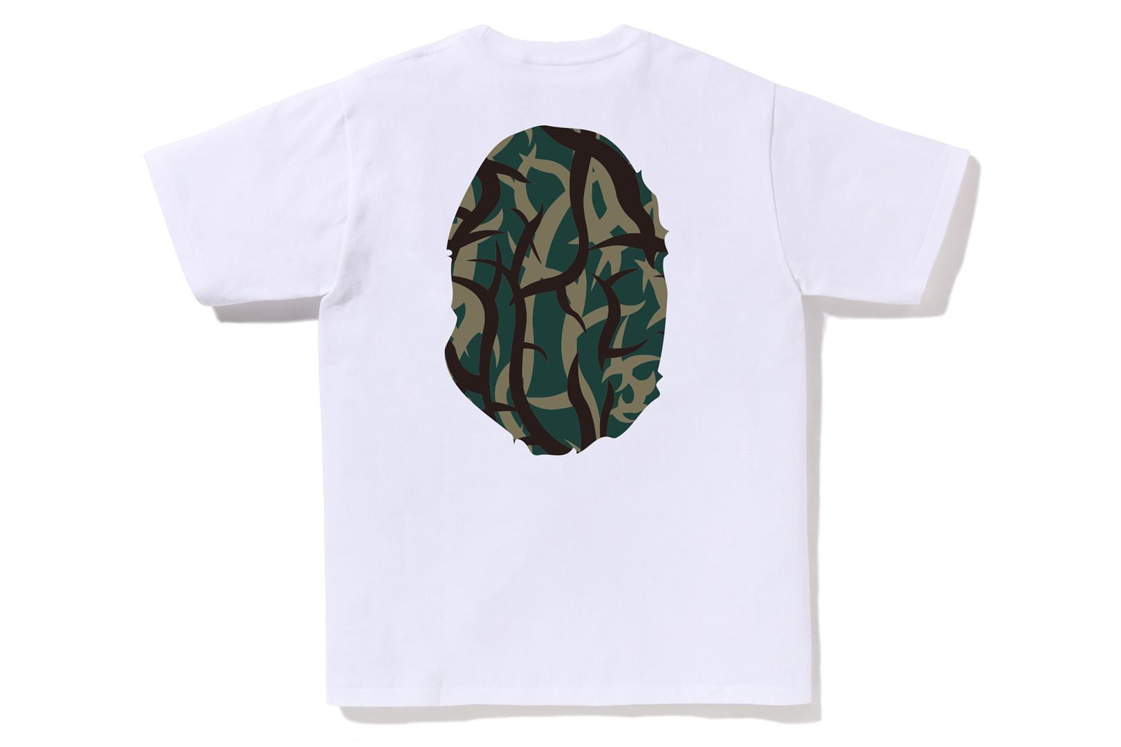 A BATHING APE® Trial Camo Big Ape Head Tee | Bape official website