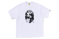 PHOTO PRINT APE HEAD RELAXED FIT TEE