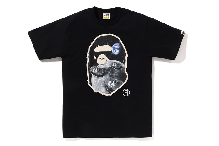 MOON APE HEAD OLD PHOTO TEE