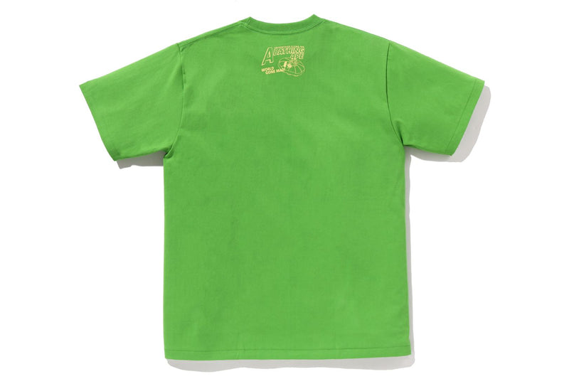 APE HEAD UFO ON MOON TEE