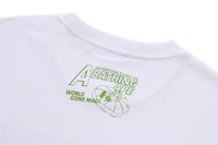 APE HEAD UFO ON MOON TEE